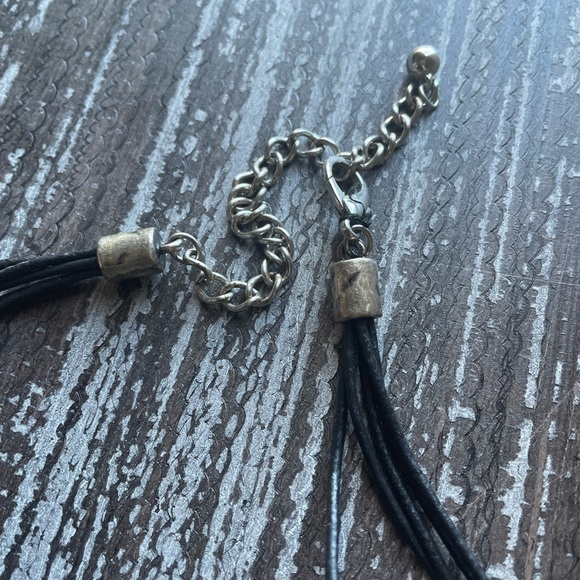 Vintage Large Faux Turquoise Necklace - Picture 2 of 3